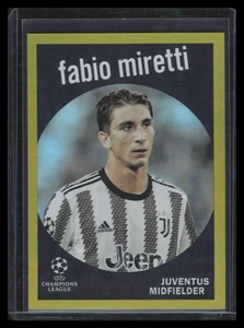 2022-23 Topps UEFA Club Competitions '59 Topps Gold 5910 Fabio Miretti 14/50