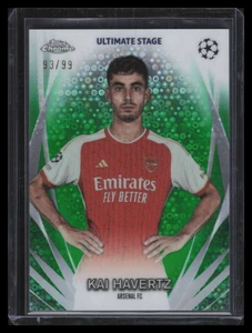 2023-24 Topps UEFA Club Ultimate Stage Green Refractor usc4 Kai Havertz 93/99