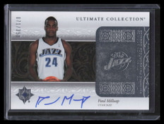 2006-07 Ultimate Collection 205 Paul Millsap Rookie Auto 71/350