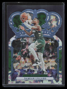2023-24 Crown Royale Crystal Blue 25 Damian Lillard 57/99