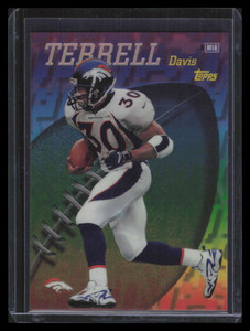 1998 Topps Mystery Finest Refractor m16 Terrell Davis
