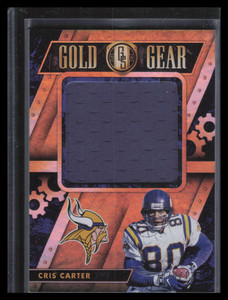 2018 Panini Gold Standard Gold Gear 1 Cris Carter Jumbo Jersey 20/125
