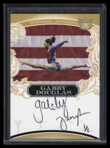 2022 Sportkings Volume 3 Autographs Gold a85 Gabby Douglas Auto 1/1 READ