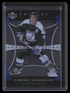 2005-06 Upper Deck Trilogy 127 Vincent Lecavalier FIT 589/599 Frozen in Time