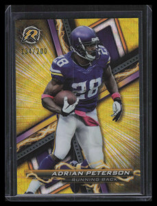 2023 Topps Composite Resurgence Yellow Surge 84 Adrian Peterson 134/200