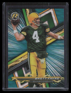 2023 Topps Composite Resurgence Teal Surge 56 Brett Favre 87/149