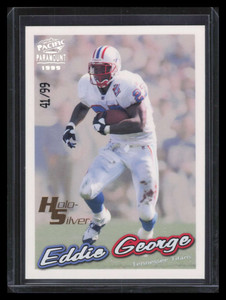 1999 Paramount HoloSilver 238 Eddie George 41/99