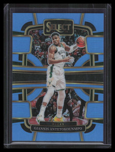 2023-24 Select Prizms Light Blue Refractor 60 Giannis Antetokounmpo 273/299