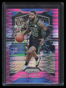 2019-20 Panini Prizm Prizms Pink Pulsar Refractor 46 Marcus Morris 19/42