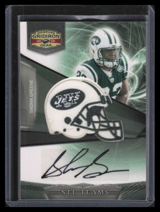 2009 Donruss Gridiron Gear Teams Signatures 28 Shonn Greene RC Patch Auto 43/50