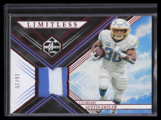 2022 Limited Limitless Materials Ruby Spotlight 1 Austin Ekeler Patch 16/25