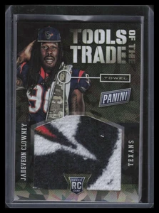 2014 Panini Black Friday Tools Trade Cracked Ice Jadeveon Clowney RC Towel /25