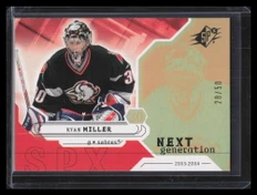 2003-04 SPx Radiance 172 Ryan Miller NG 28/50 Next Generation