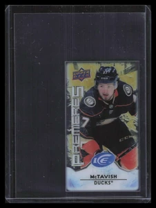 2021-22 Upper Deck Ice Ice Premieres Mini Gold mi18 Mason McTavish Rookie 53/99