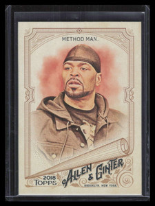 2018 Topps Allen and Ginter 82 Method Man F04402