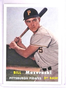 2016 Topps Archives 65th Anniversary Red Bill Mazeroski #D03/50 #A65BM