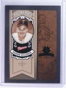 2005 Diamond Kings Hof Heroes Framed Black Harmon Killebrew #D25/25