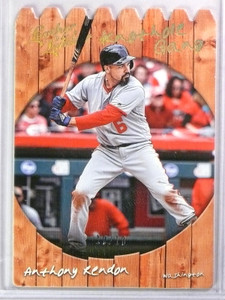 2019 Leather & Lumber Knothole Gang Holo Gold Anthony Rendon #D10/10