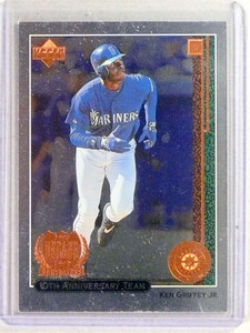1999 Upper Deck 10th Anniversary Team Double Ken Griffey Jr. /4000 #X6