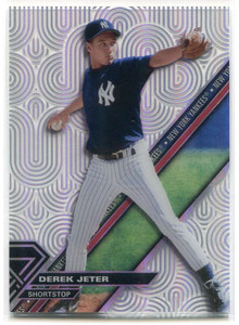 2017 Topps High Tek Squiggles HTDJ Derek Jeter