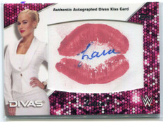 2016 Topps WWE Diva Kiss Autographs NNO Lana Kiss Auto 13/20
