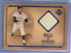 2001 Upper Deck Hall Of Famers Game Jersey Orlando Cepeda #JOC