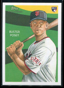 2010 Topps National Chicle 275 Buster Posey Rookie
