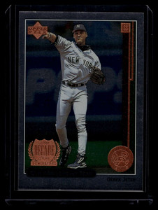 1999 Upper Deck 10th Anniversary Team Double x25 Derek Jeter 1518/4000
