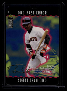 1996 Collector's Choice You Make the Play Gold Signature 8 Barry Bonds