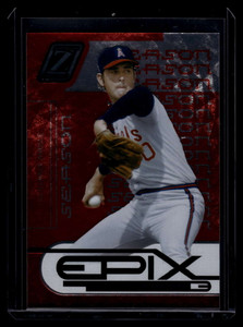 2005 Zenith Epix Orange Season 24 Nolan Ryan 263/350