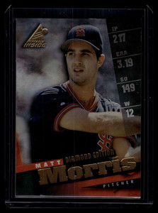 1998 Pinnacle Inside Diamond Edition 78 Matt Morris