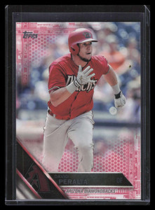 2016 Topps Pink 403 David Peralta 12/50