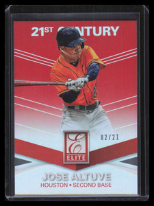 2015 Elite 21st Century Red 60 Jose Altuve 2/21