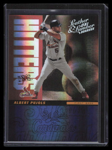2005 Leather &amp; Lumber Hitters Inc. Silver 1 Albert Pujols 28/200
