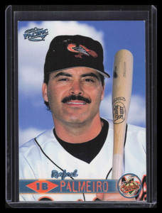 1999 Pacific Platinum Blue 57a Rafael Palmeiro Headshot