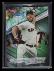 2016 Bowman's Best Green Refractor 27 Madison Bumgarner 74/99