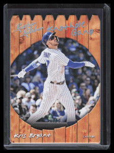 2019 Panini Leather &amp; Lumber Knothole Gang Holo Silver 7 Kris Bryant 25/25