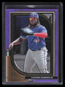 2021 Topps Museum Collection Amethyst 19 Vladimir Guerrero Jr. 52/99