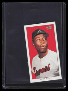 2002 Topps 206 Piedmont Red 287b Hank Aaron White Jersey RET Retired ID: 122545