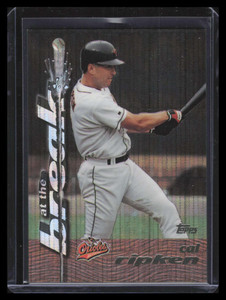 1995 Topps Traded Power Boosters 5 Cal Ripken Jr. At The Break