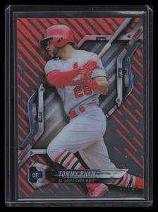 2018 Topps High Tek Galactic Diffractors Red HTTP Tommy Pham 5/10