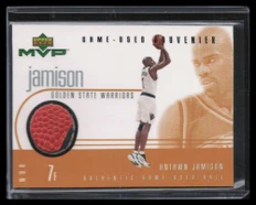 1999-00 Upper Deck MVP Game-Used Souvenirs AJS Antawn Jamison Ball