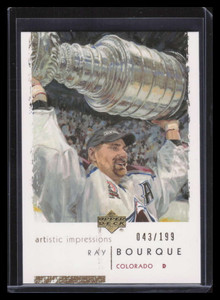 2002-03 UD Artistic Impressions Gold 24 Ray Bourque 43/199