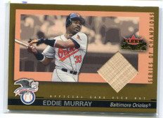 2002 Fleer Fall Classics Series of Champions Gold EM Eddie Murray Bat 52/100
