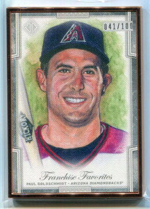 2019 Topps Transcendent Franchise Favorites Reproduction Paul Goldschmidt 41/100