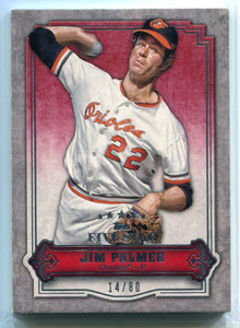 2012 Topps Five Star 72 Jim Palmer 14/80