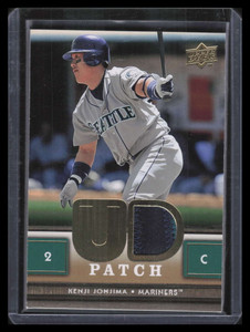 2008 Upper Deck UD Game Patch KJ Kenji Johjima Patch