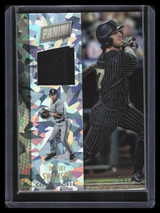 2016 Panini Black Friday Jerseys Cracked Ice Dansby Swanson Rookie Jersey 10/25