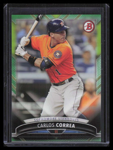 2016 Bowman Sophomore Standouts Green ss3 Carlos Correa 84/99
