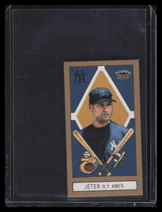 2003 Topps 205 Brooklyn 75 Derek Jeter w/o Gold Trim U